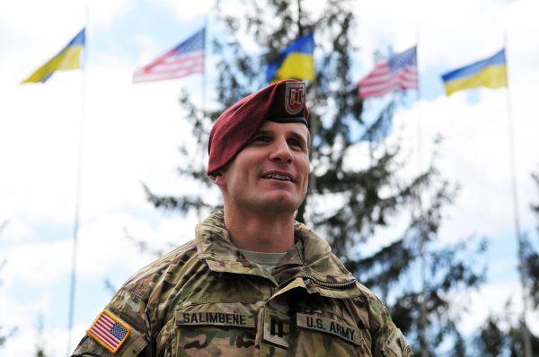 Американский военный инструктор на Украине