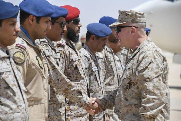Американские солдаты возвращаются в Саудовскую Аравию