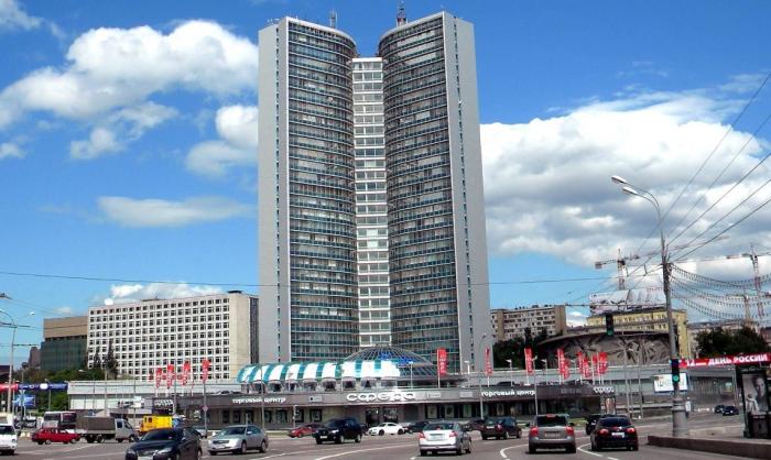Здание штаб-квартиры Совета Экономической Взаимопомощи на Калининском проспекте (Новый Арбат) в Москве