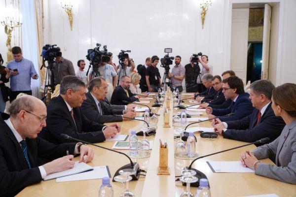 Встреча молдавской делегации в Москве