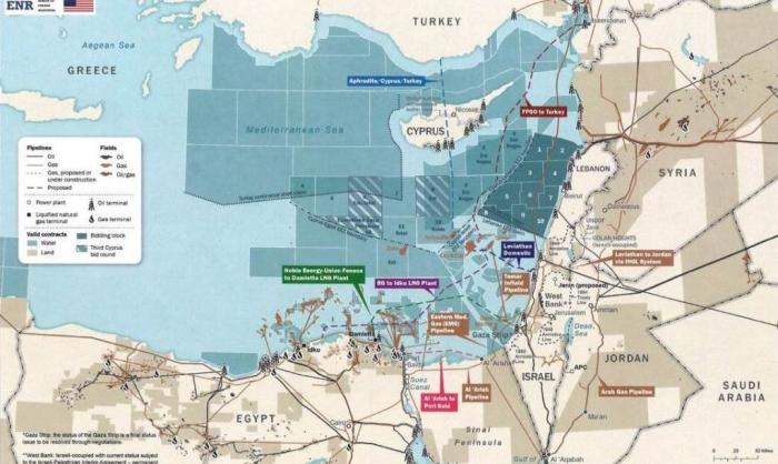 Энергетическая инфраструктура Восточного Средиземноморья
