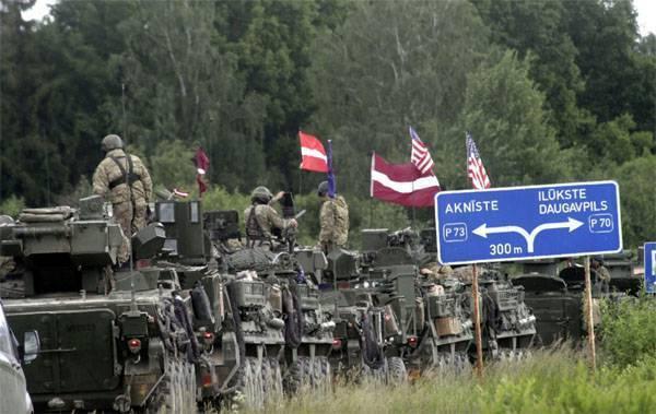 Американские танки в Латвии
