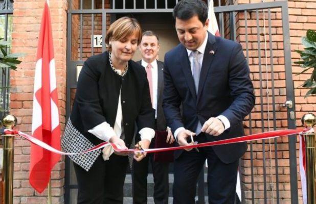 Открытие нового здания посольства Швейцарии в Тбилиси