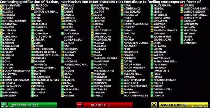 Голосование в ООН