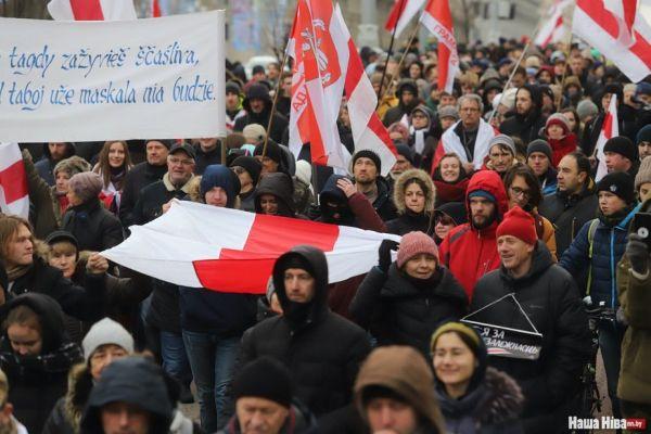 Протесты в Белоруссии, 8 декабря