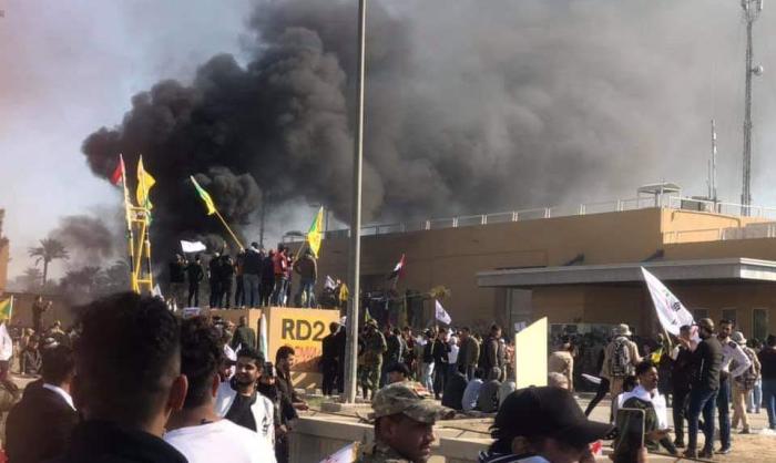 Нападение по американское посольство в Багдаде