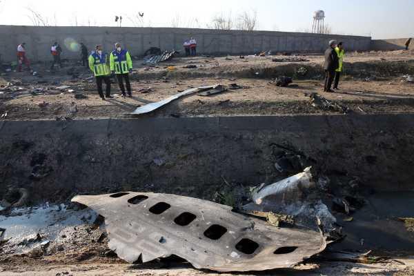 Катастрофа украинского самолёта в Иране