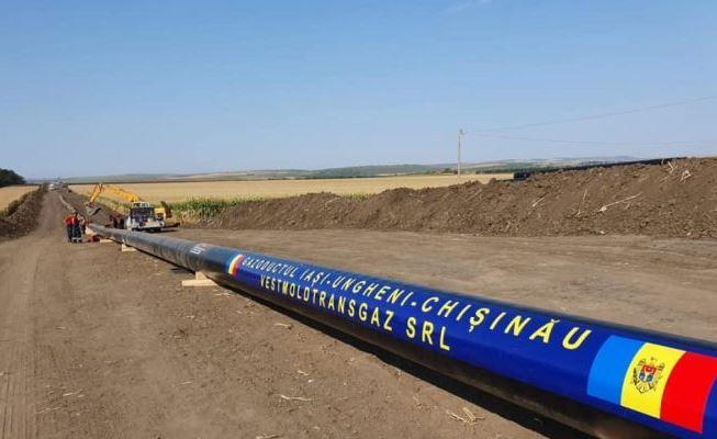 Строительство газопровода Яссы – Унгены – Кишинёв