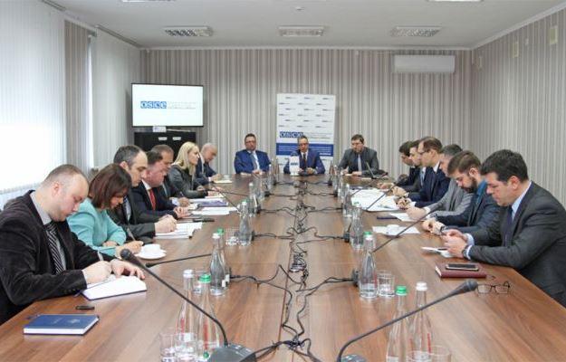Встреча представителей Молдовы и Приднестровья в офисе ОБСЕ в Тирасполе