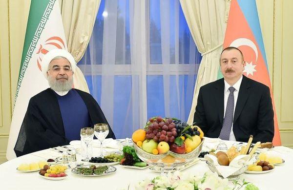 Президенты Ирана Хассан Роухани и Азербайджана Ильхам Алиев
