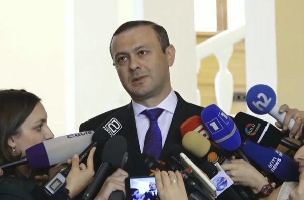 Секретарь Совета безопасности Армении Армен Григорян.
