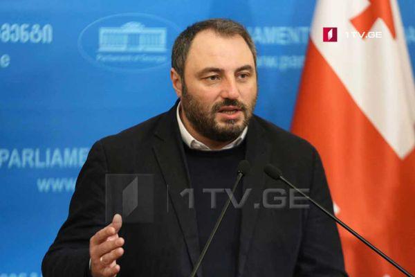 Бека Нацвлишвили на пресс-конференции 27 января обращается к конгрессменам США