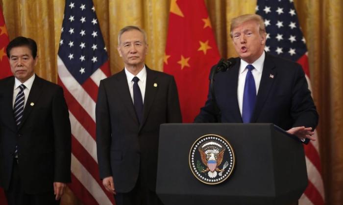 Торговая сделка между Китаем и США