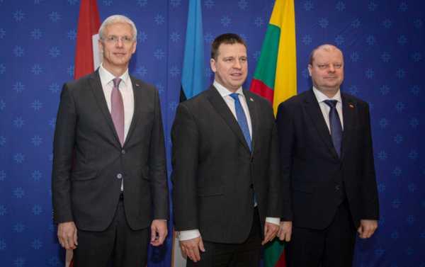 Главы правительств стран Балтии на встрече в Таллинне