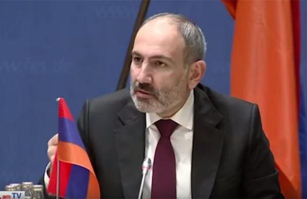 Премьер-министр Армении Никол Пашинян в Берлине