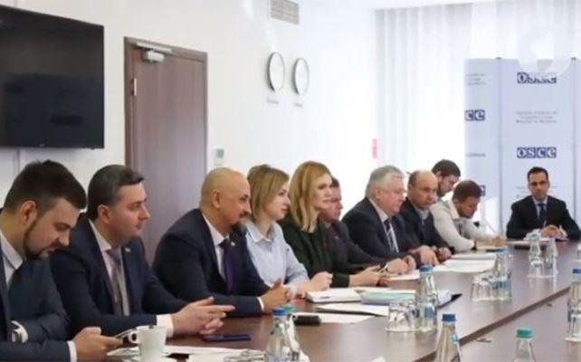 Заседание рабочей группы по экономике в офисе ОБСЕ в Кишинёве
