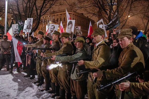 «Марш проклятых солдат» в Гайновке в 2018 году