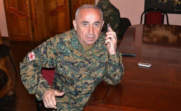 Генерал грузинской армии Тристан Цителашвили