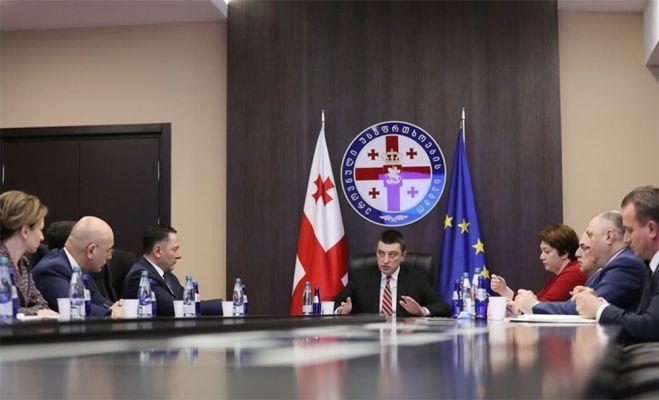 Заседание Совета национальной безопасности Грузии