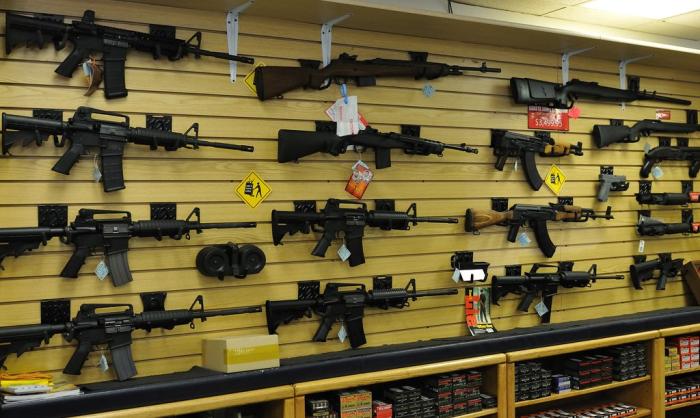 Оружейный магазин в США
