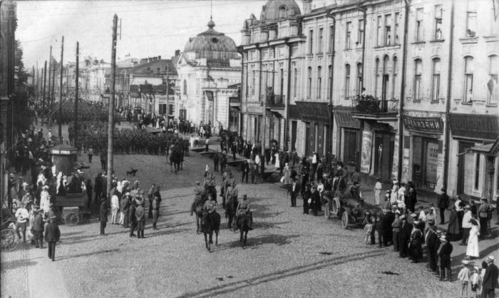 Чехо-словацкие легионеры в Иркутске, 1920 год
