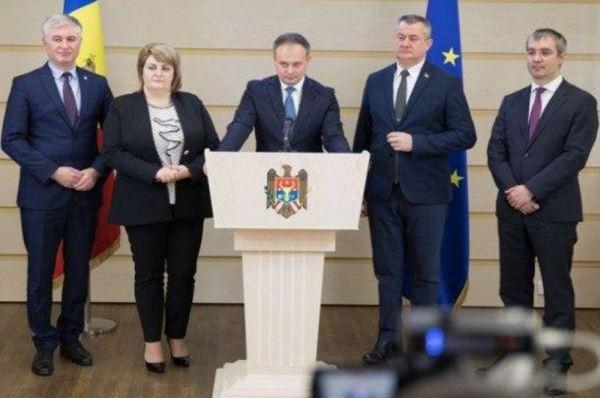 Представители молдавской оппозиции