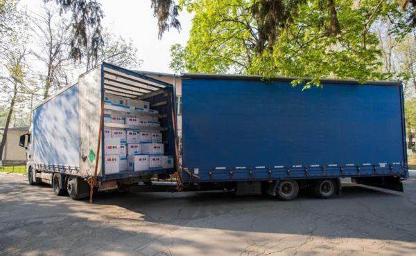 В Кишинёв прибыла гуманитарная помощь из Китая