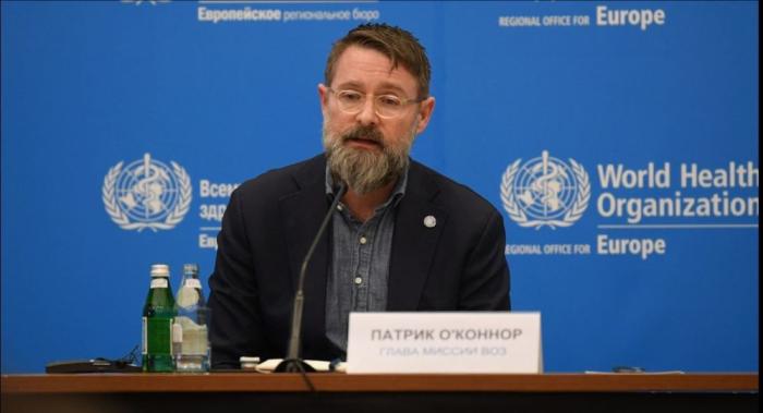 Глава миссии ВОЗ в Беларуси Патрик О’Коннор