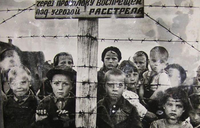 Финские оккупанты помещали в концлагеря даже детей.