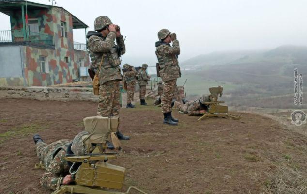 Военнослужащие Вооружённых сил Армении