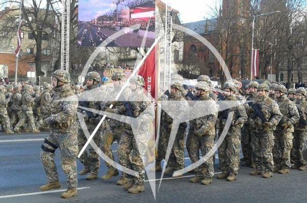 Военные НАТО в Латвии учатся штурмовать населённые пункты