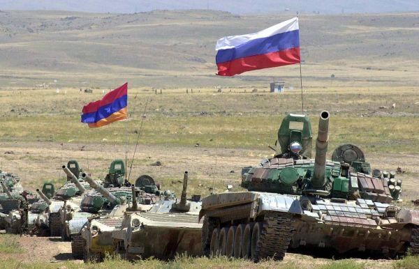 Учения группировки российских и армянских войск в Армении
