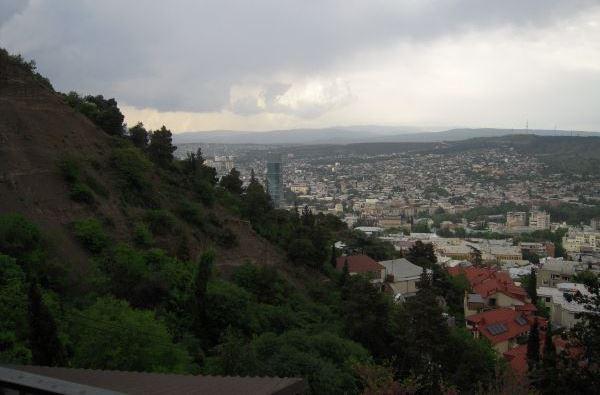 Вид та Тбилиси плато Мтацминда