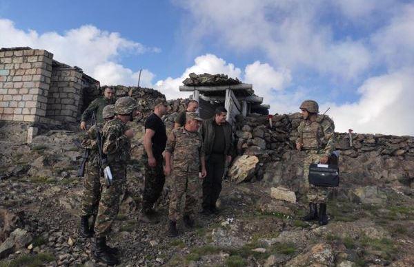 На одной из самых высоких боевых позиций Карабаха в Гомшасар