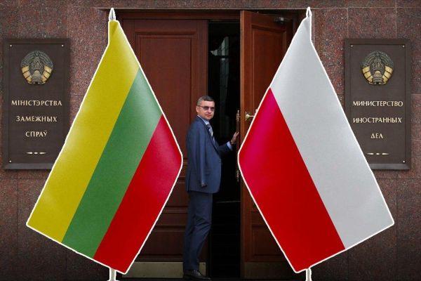 Литве и Польше придётся сократить количество своих дипломатов в Минске
