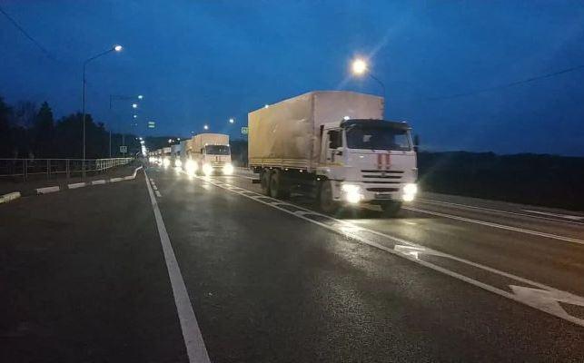 Гуманитарный конвой из России прибыл в Нагорный Карабах