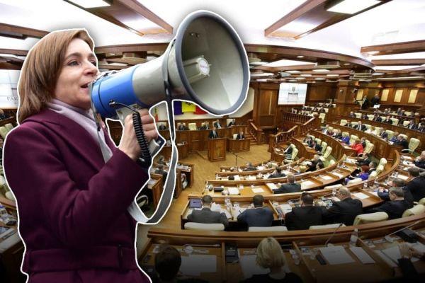 Парламент Молдовы отказался подчиняться Майе Санду