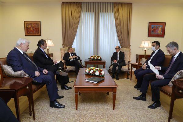 Встреча главы МИД Армении с сопредседателями Минской группы ОБСЕ