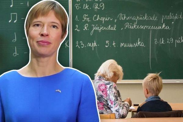 Президент Эстонии: Русские школы в Эстонии не нужны