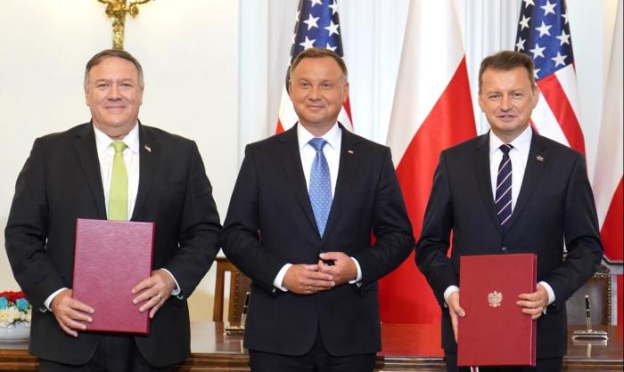 Польша подписывает оборонное соглашение с Майком Помпео