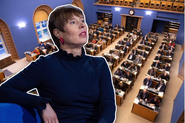 Президента Эстонии обвинили во вмешательстве в дела парламента