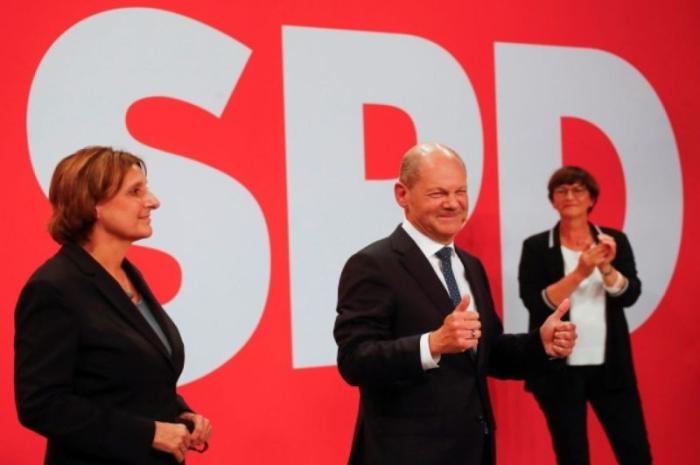 Выборы в ФРГ: победа за социал-демократами