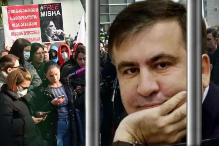 Саакашвили в тюремной больнице – оппозиция против