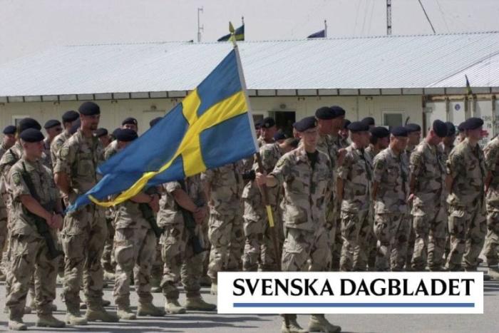 Svenska Dagbladet: Швеция согласна отправить военных на Украину