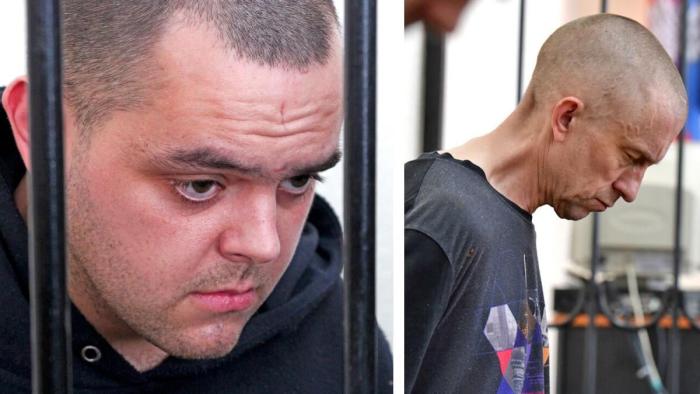 На заглавном фото: приговорённые к смертной казни в ДНР британцы Эйден Аслин и Шон Пиннер