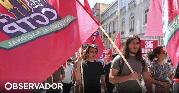 Португальские рабочие требуют снизить цены и повысить зарплаты