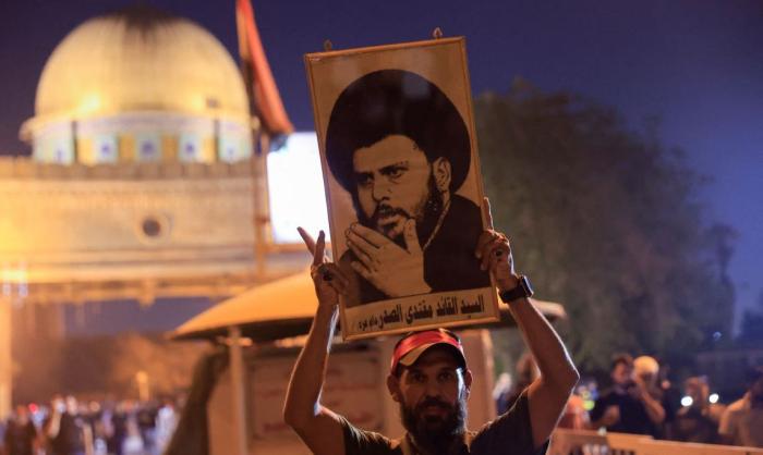 Сторонники Ас-Садра протестуют в Багдаде, Ирак на грани очередного взрыва