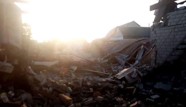 уничтоженный объект украинских боевиков в Корабельном районе Николаева
