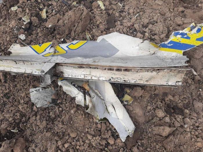 На заглавном фото: Сбитый РФ украинский Су-27 в Полтавской области