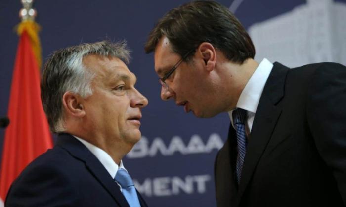 Виктор Орбан и Александр Вучич